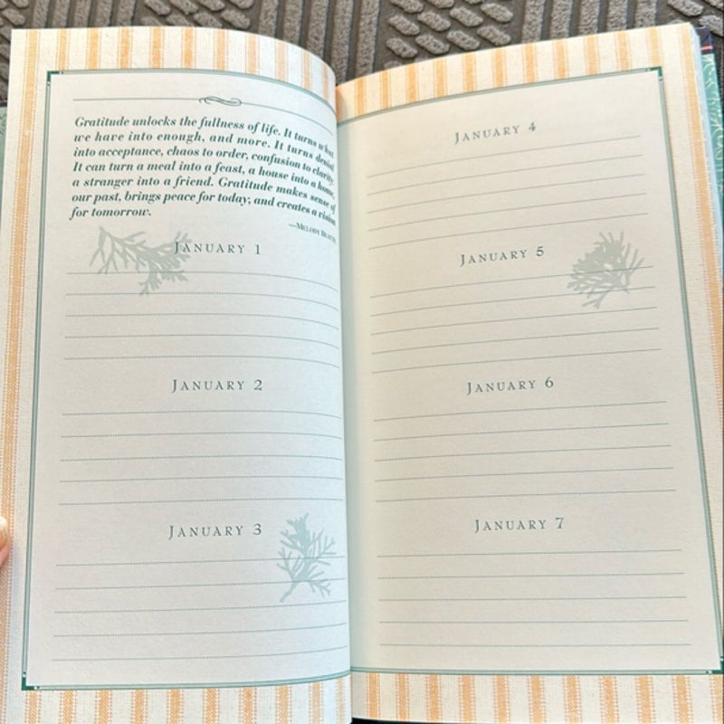 Simple Abundance Journal of Gratitude