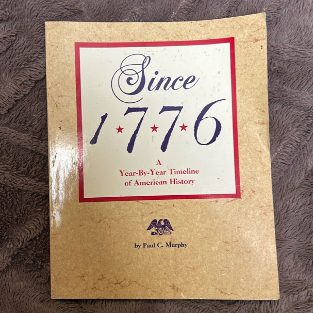 What's Happened since 1776