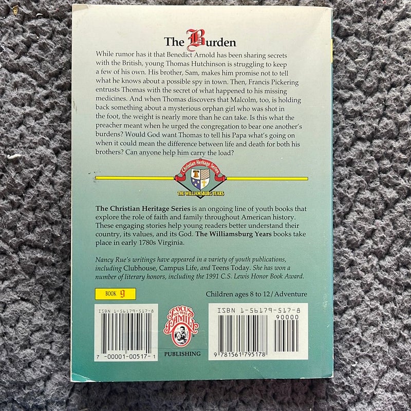 The Williamsburg Years- 4 books