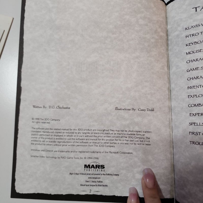 Might and Magic VI User Manual