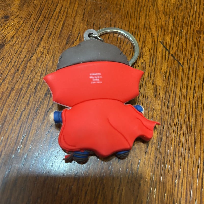 Dr  strange rubber keychain
