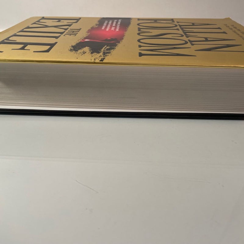 SIGNED The Exile by Allan Folsom (2004, Hardcover, First edition)