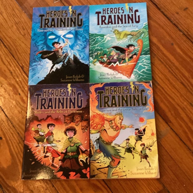 The Heroes in Training Collection Books 1-4 (Boxed Set)