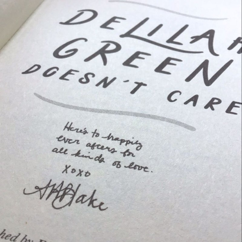 Delilah Green Doesn’t Care (Illumicrate Afterlight)