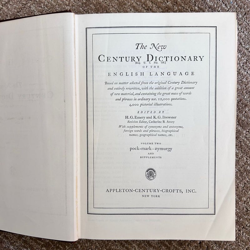 The new century dictionary