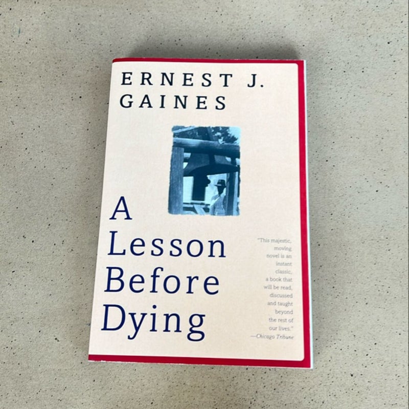 A Lesson Before Dying