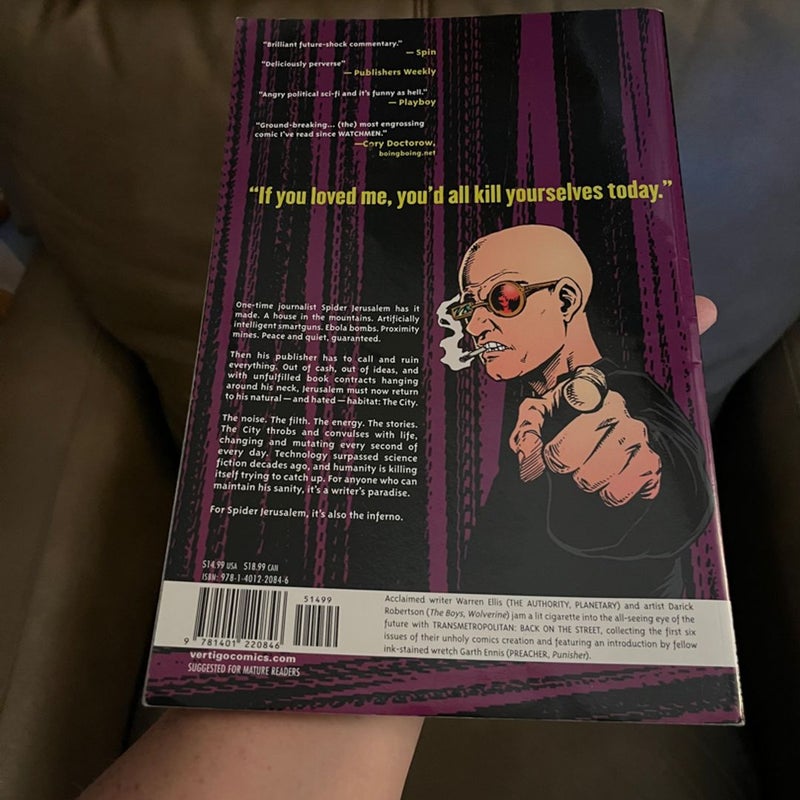 Transmetropolitan Vol. 1: Back on the Street