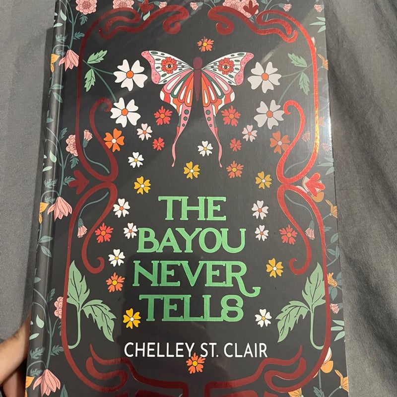 the bayou never tells by chelley st clair fabled co special edition book