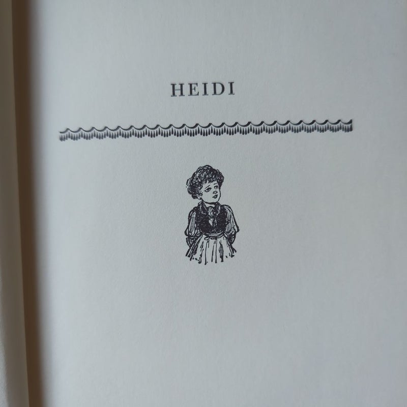 Heidi printed in 1945