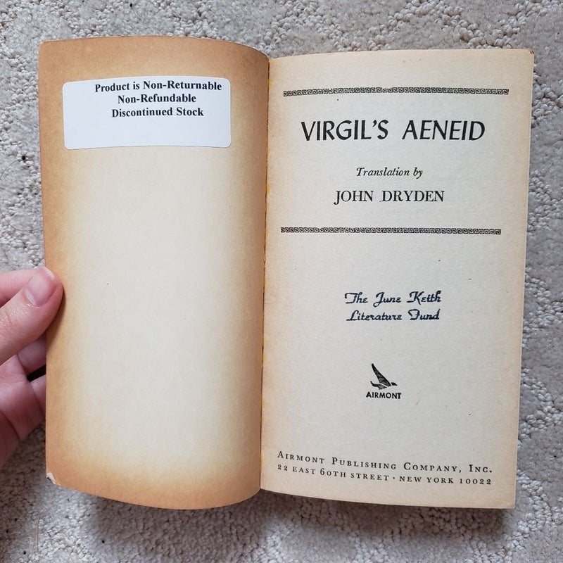 Virgil's Aeneid (Airmont Classics Edition, 1968)