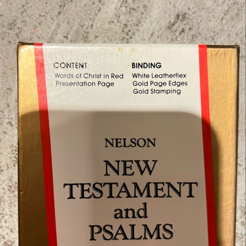 New Testament and psalms 