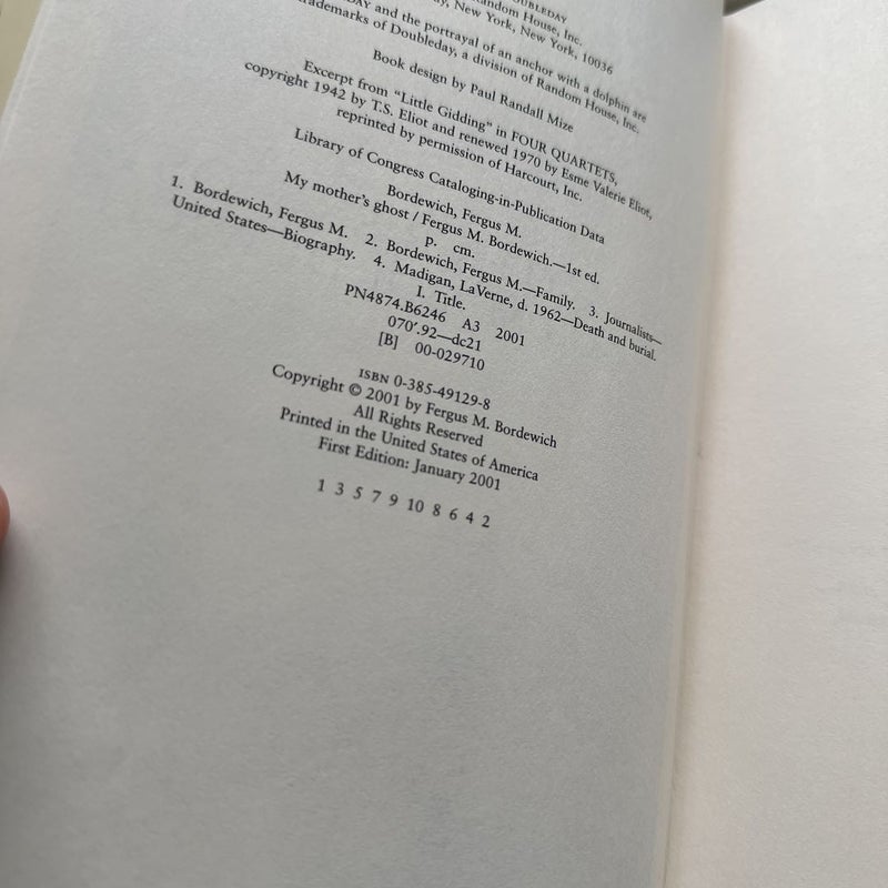 (First Edition) My Mother's Ghost