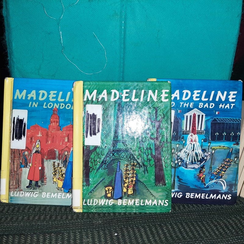 Madeleine 3 book set (ex-library)