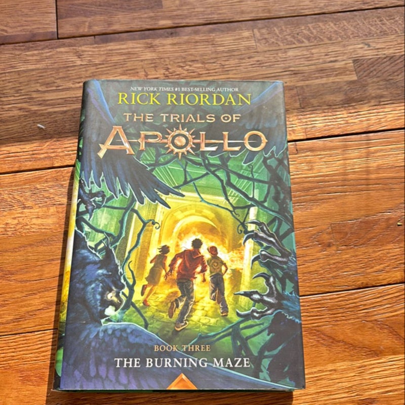 The Burning Maze (Trials of Apollo, the Book Three)