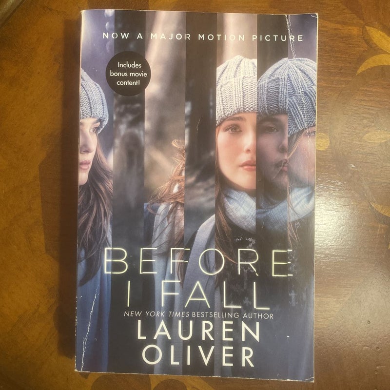 Before I Fall Movie Tie-In Edition