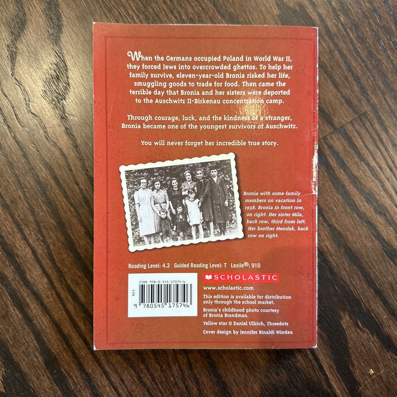 The Girl Who Survived by Bronia Brandman, Carol Bierman