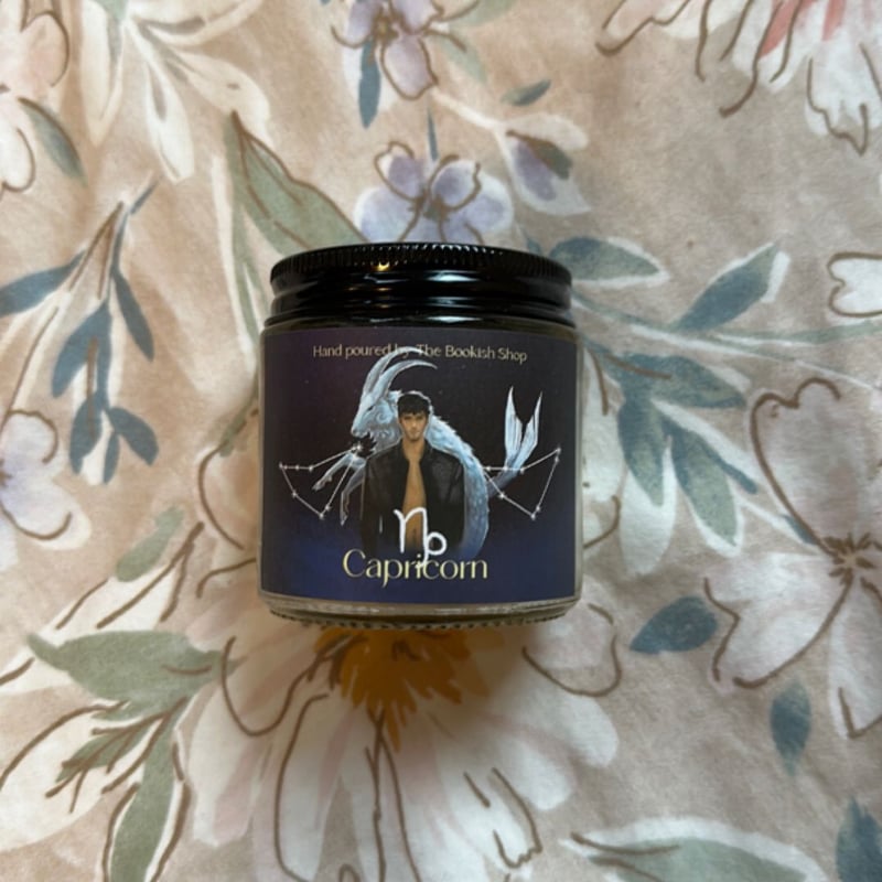 Capricorn Bookish Box Candle