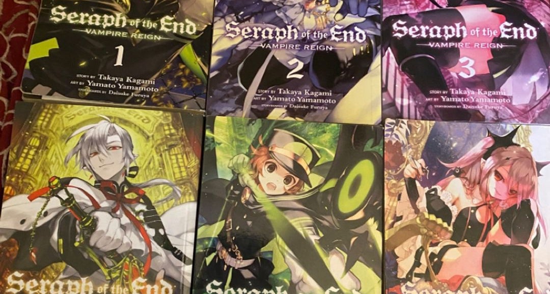 Seraph of the End manga bundle volumes 1-17 by Takaya Kagami; Daisuke Furuya,  Paperback