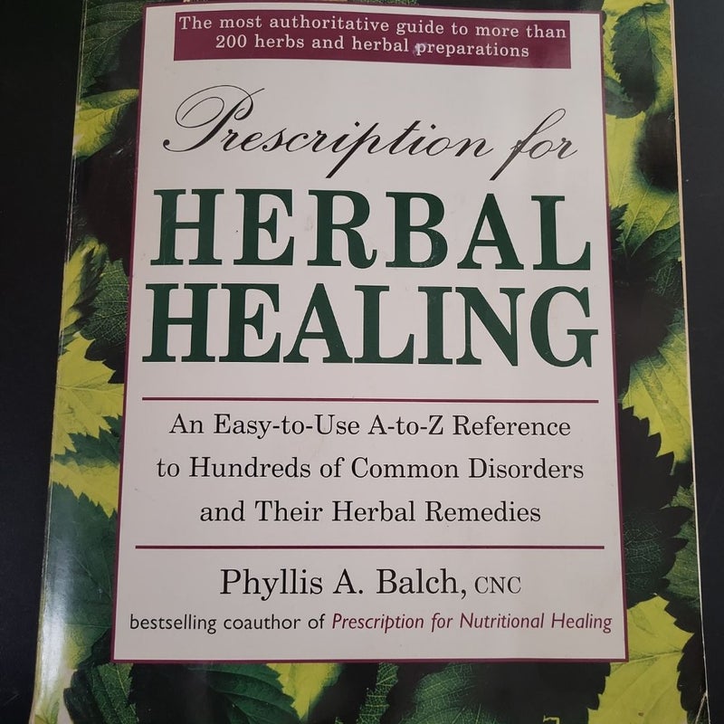 Prescription for Herbal Healing