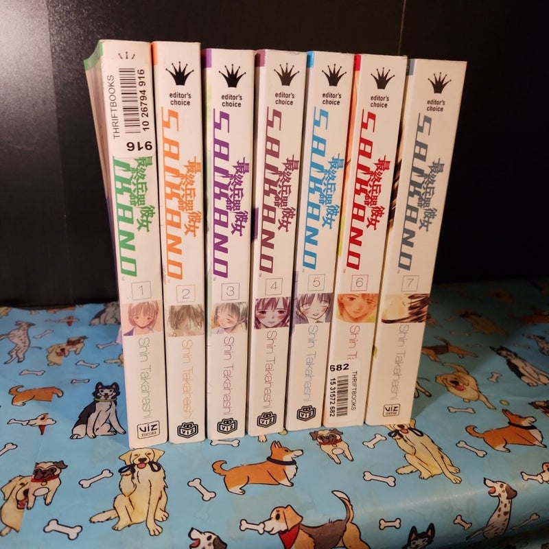 Saikano complete set, volumes 1-7