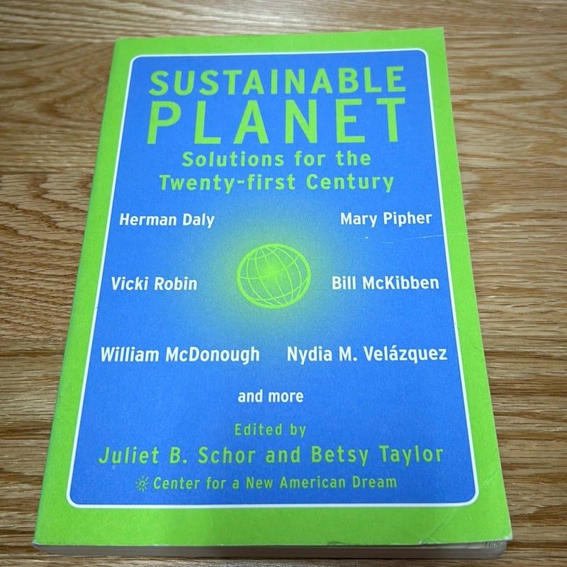 Sustainable Planet