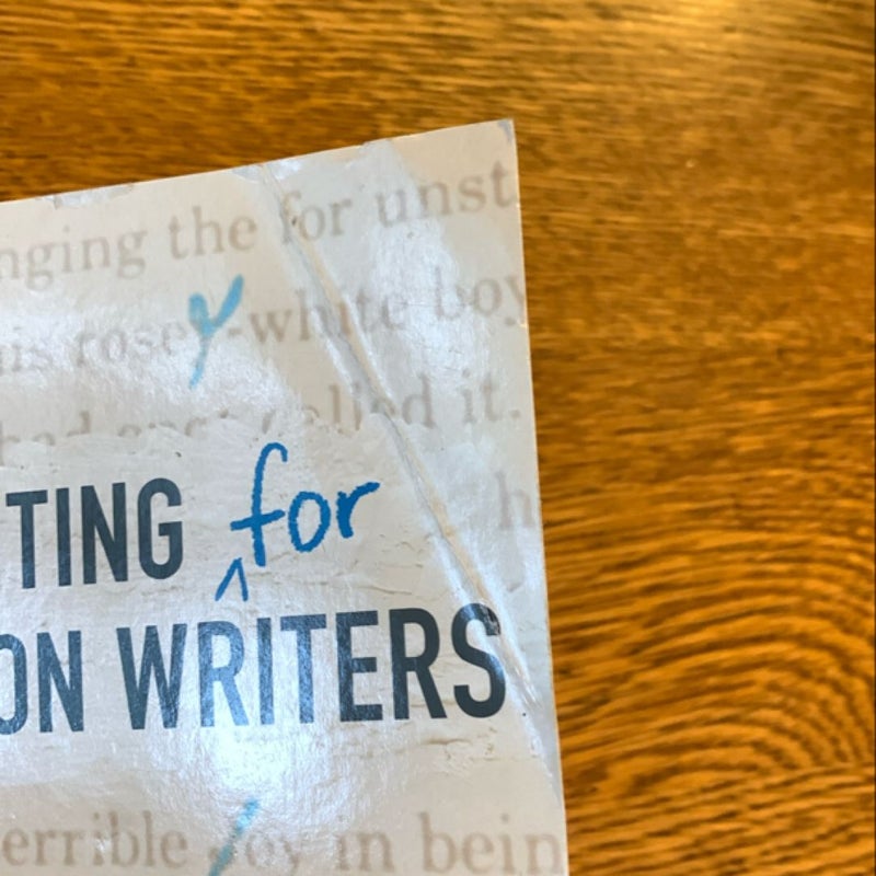 Self-Editing for Fiction Writers