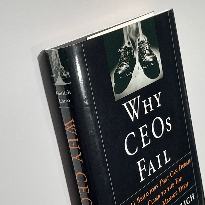 Why CEO's Fail: The 11 Behaviors That Can Derail Your Climb to the Top and How to Manage Them