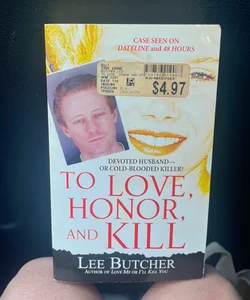 To Love, Honor, and Kill
