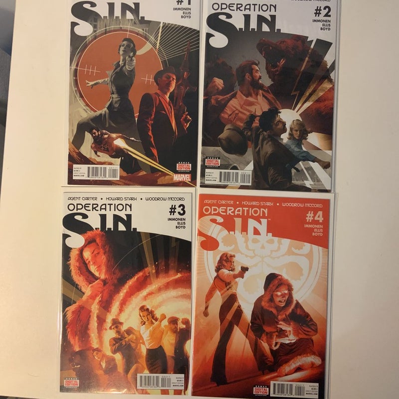 Operation: S. I. N. Issues 1-4