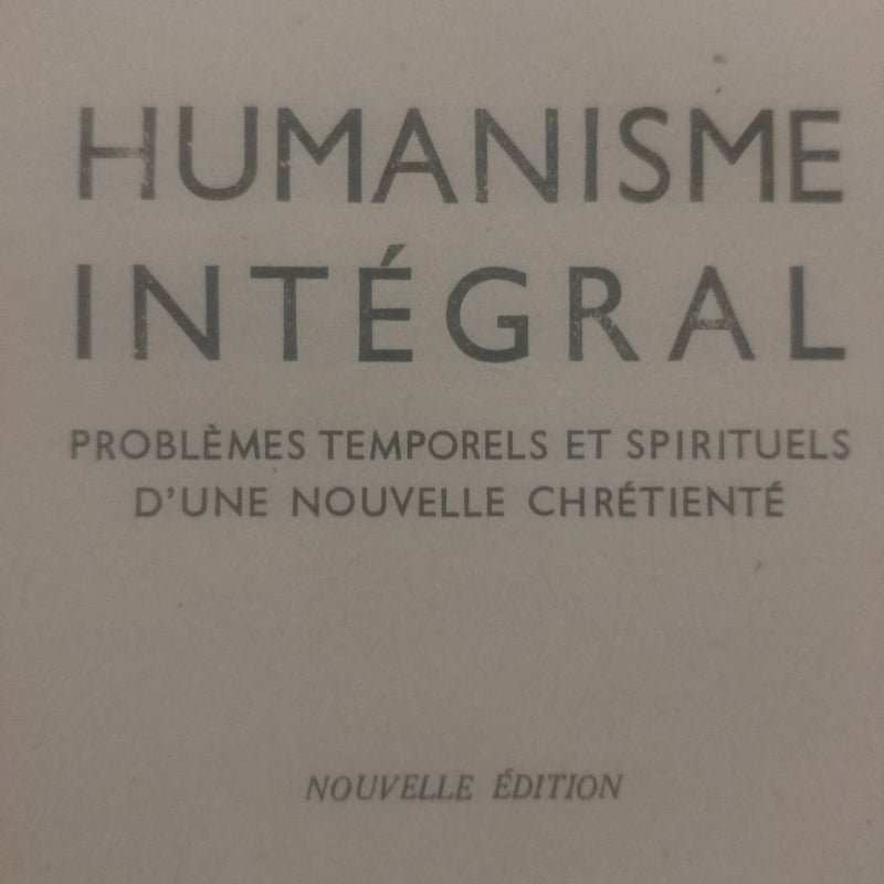 Humanisme Intégral