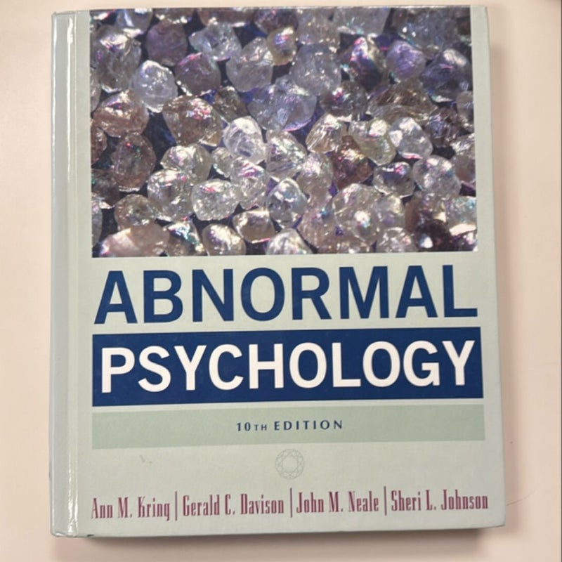 Abnormal Psychology