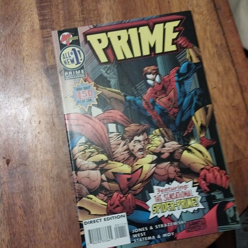 Prime #1, the sensational spider-prime 