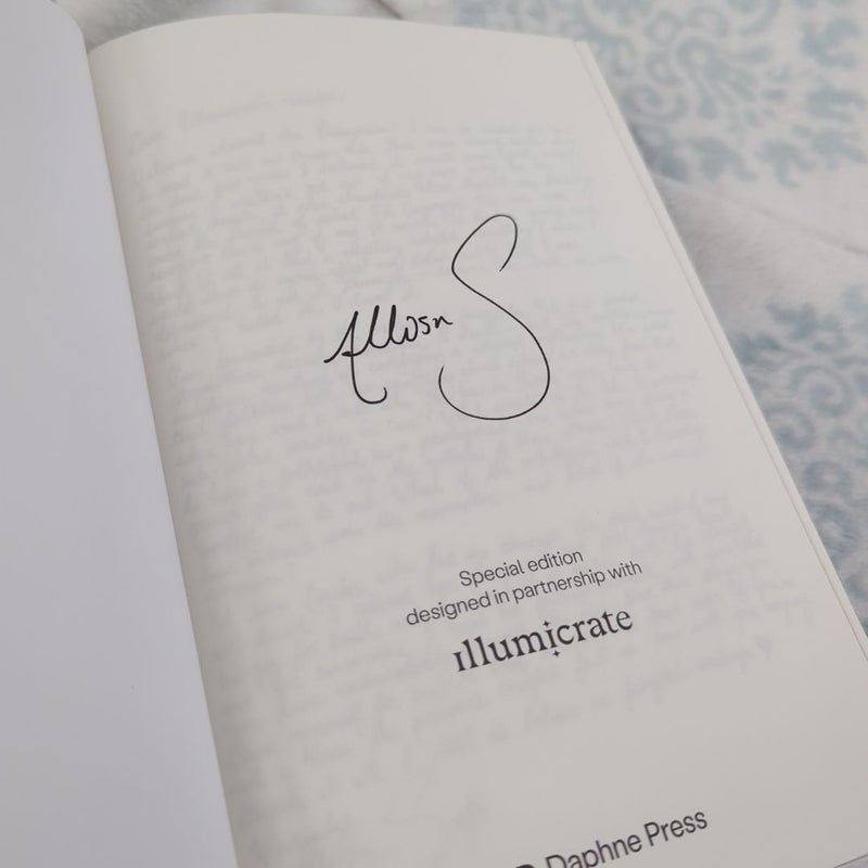 SIGNED ILLUMICRATE A Dark And Drowning Tide 