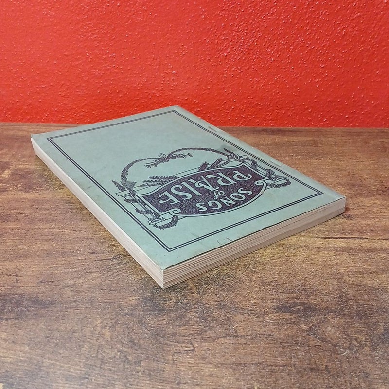 Songs of Praise 1935 Christian Hymnal, Softcover 