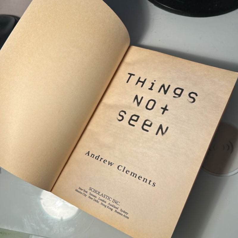 Things Not Seen