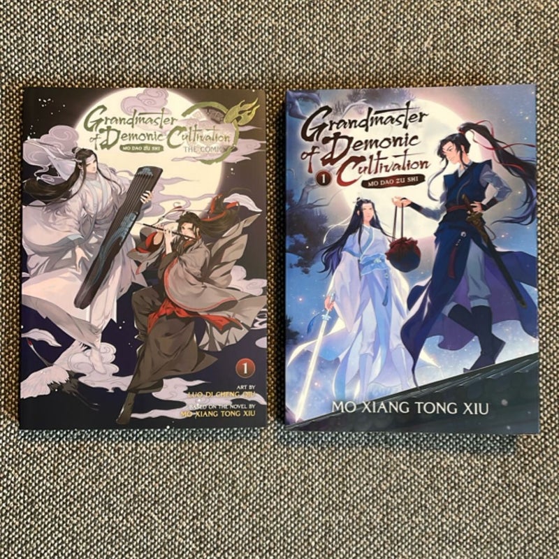 Grandmaster of Demonic Cultivation book 1 of comic & light novel
