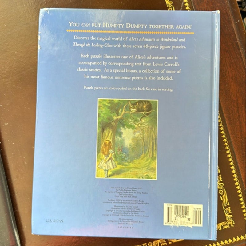 Alice in Wonderland Jigsaw Book