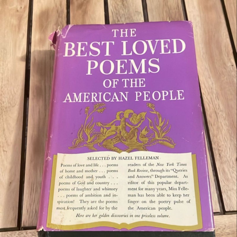 The Best Loved Poems of the American People (1936)