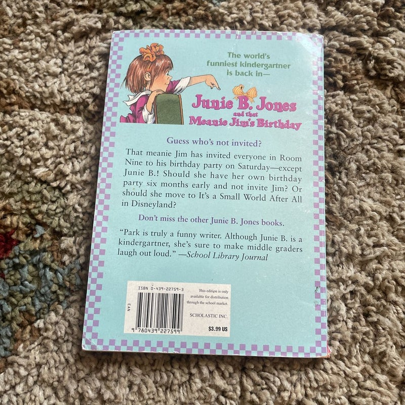 Junie B. Jones and That Meanie Jim's Birthday