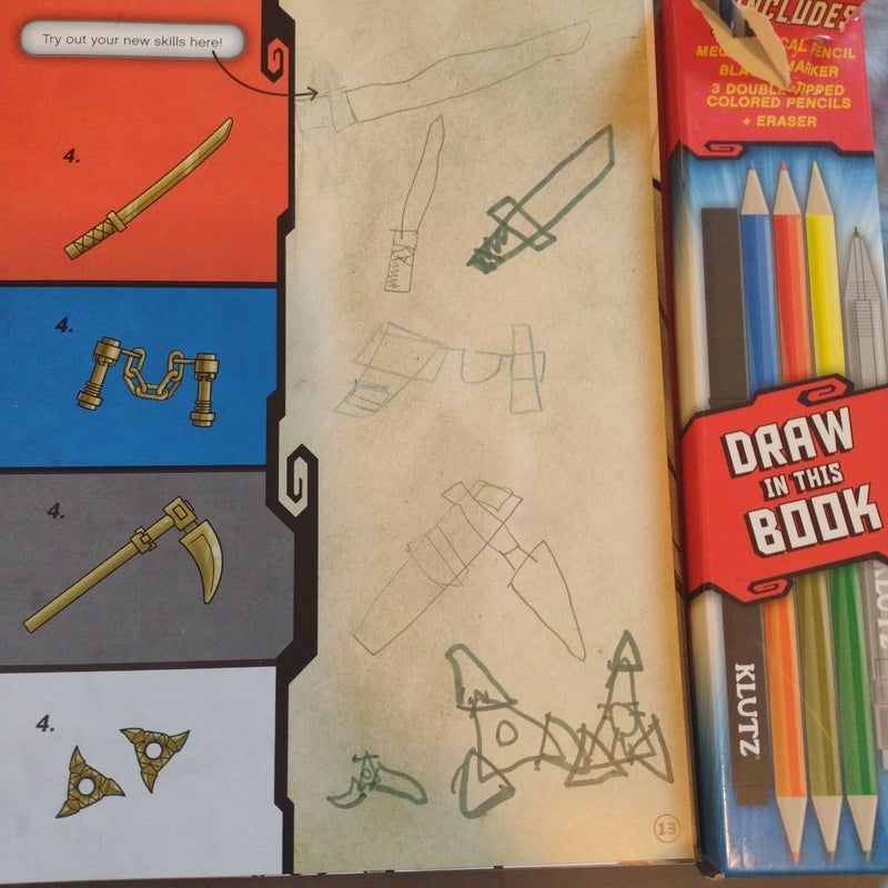 Klutz: LEGO® NINJAGO® How to Draw Ninja, Villains, and More!