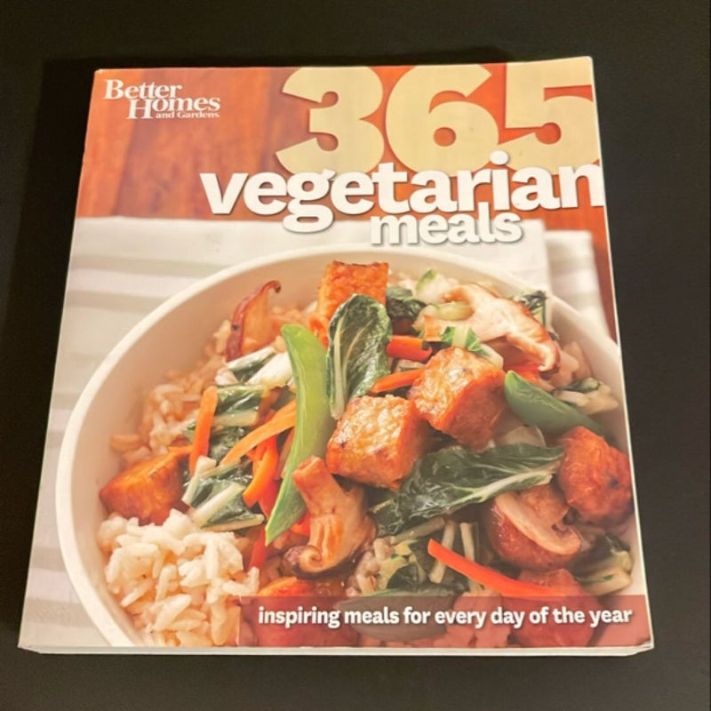 Better Homes and Gardens 365 Vegetarian Meals