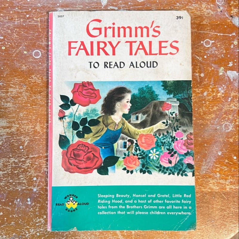 Grimm's Fairy Tales Vintage 1963