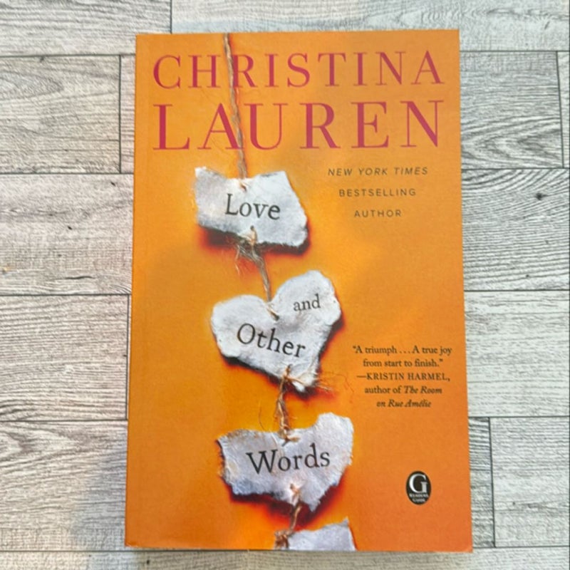 Love and Other Words