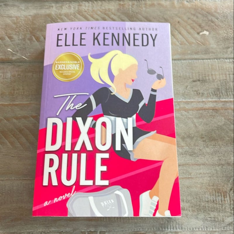 BARNES AND NOBLE EXCLUSIVE The Dixon Rule *SIGNED*