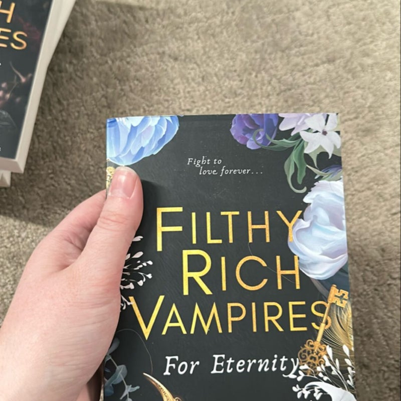 Filthy Rich Vampire bundle - Filthy Rich Vampire, Second Rite, Three Queens, and For Eternity