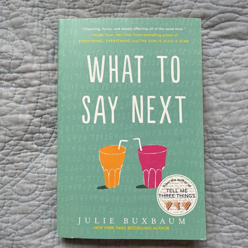 What to Say Next