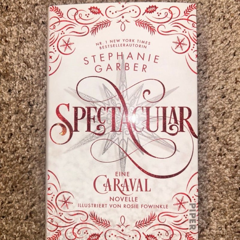 Bucherbuchse Caraval Spectacular with Sprayed Edges 