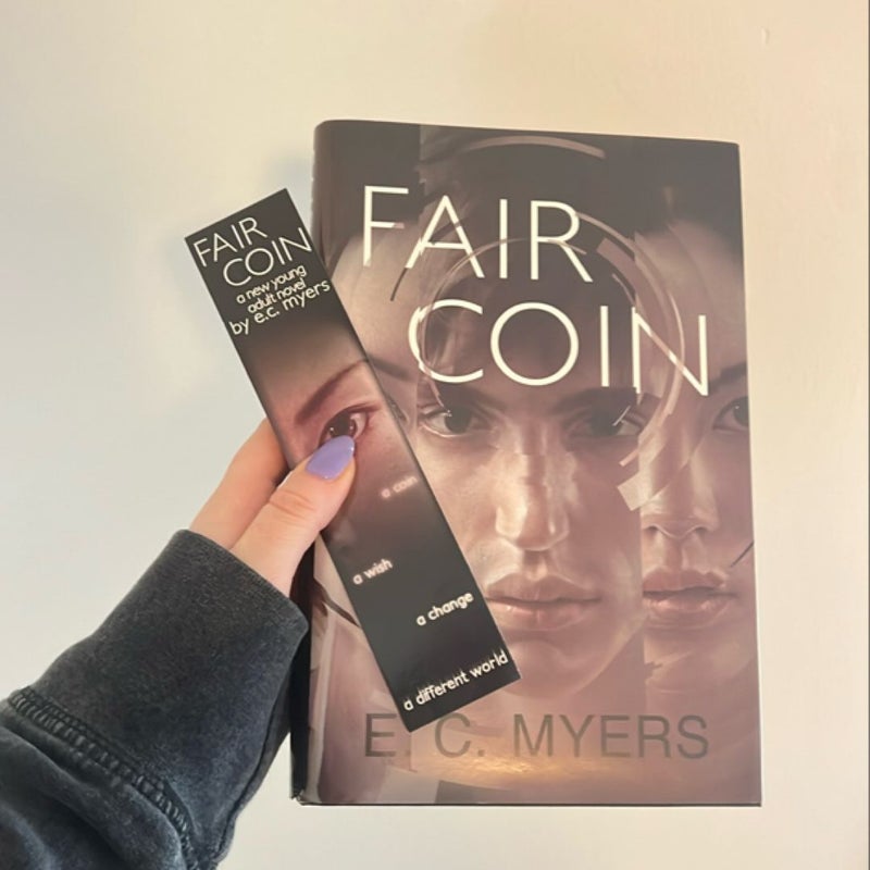 Fair Coin (Signed Copy & Bookmark)