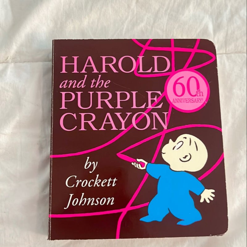 Harold and the Purple Crayon Board Book