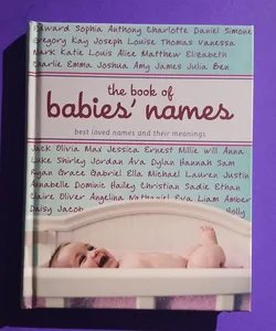The book of babie's names 